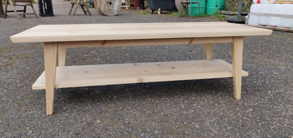 Salontafel gemaakt van pallet hout